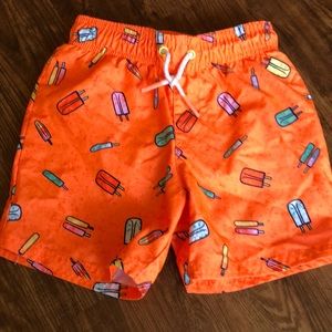 Cat & Jack 3T Swim Trunks - Cute popsicles!